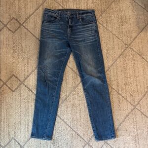 American Eagle Outfitters Blue Athletic Men Jeans 32x34